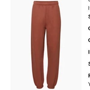 Tna COZY FLEECE MEGA SWEATPANT XS